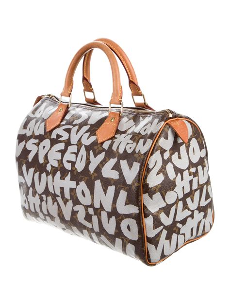 louis vuitton graffiti bag white